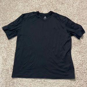 EUC Men’s Black ADIDAS ClimaCool PERFORMANCE TEE T-SHIRT SIZE X-LARGE